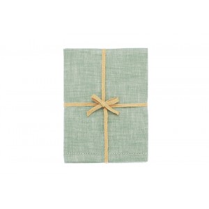 Chambray Tablecloth - Moss 130 x 280cms